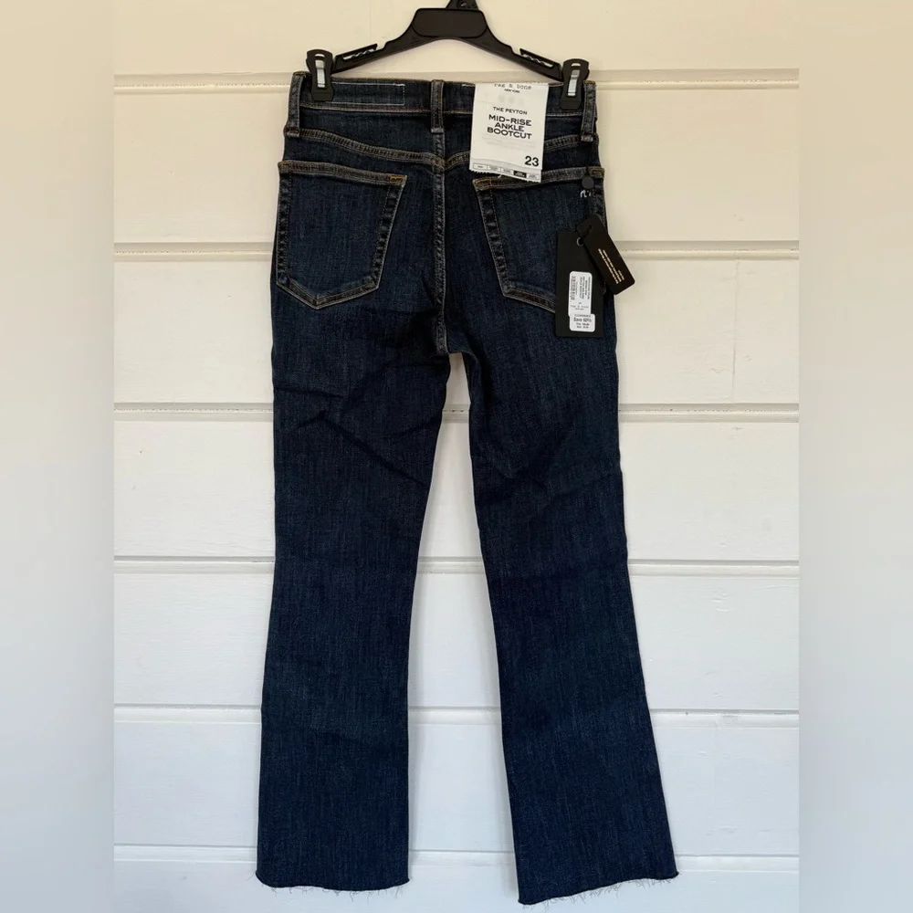 Rag & Bone Flexi Peyton Ankle Bootcut Jean NWT Size 23 - Picture 3 of 6